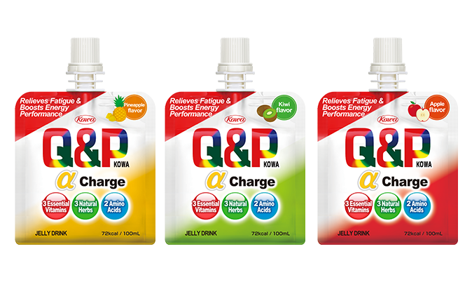 Q&P α Charge JELLY DRINK