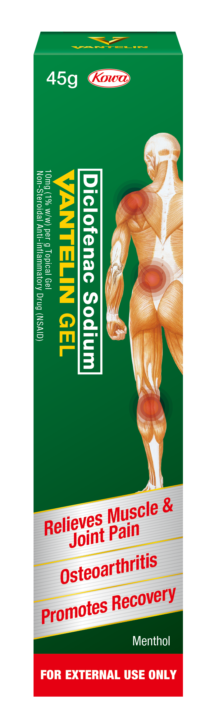 VANTELIN GEL 1% 45g